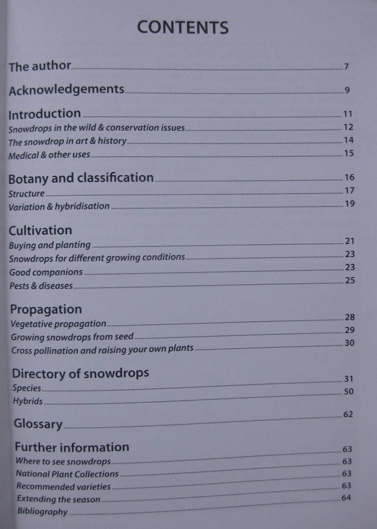 Latest Galanthus book from Gail Harland.