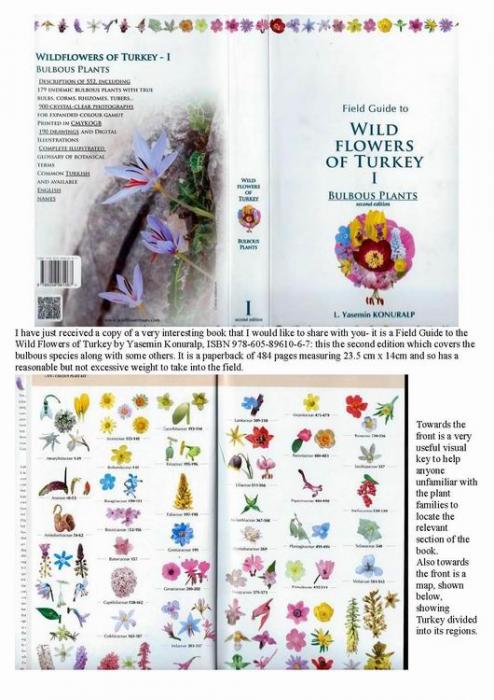 Great offer on Yasemin Konuralp Book, Wild Flowers of Turkey